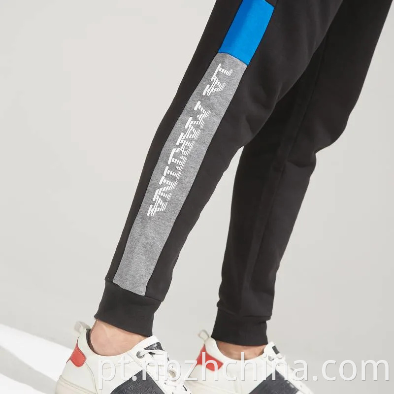 Embroidery and Printed Cutting Jogger Pants